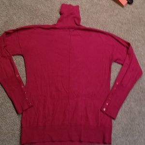 SEMANTIKS Turtleneck Sweater dark pink L